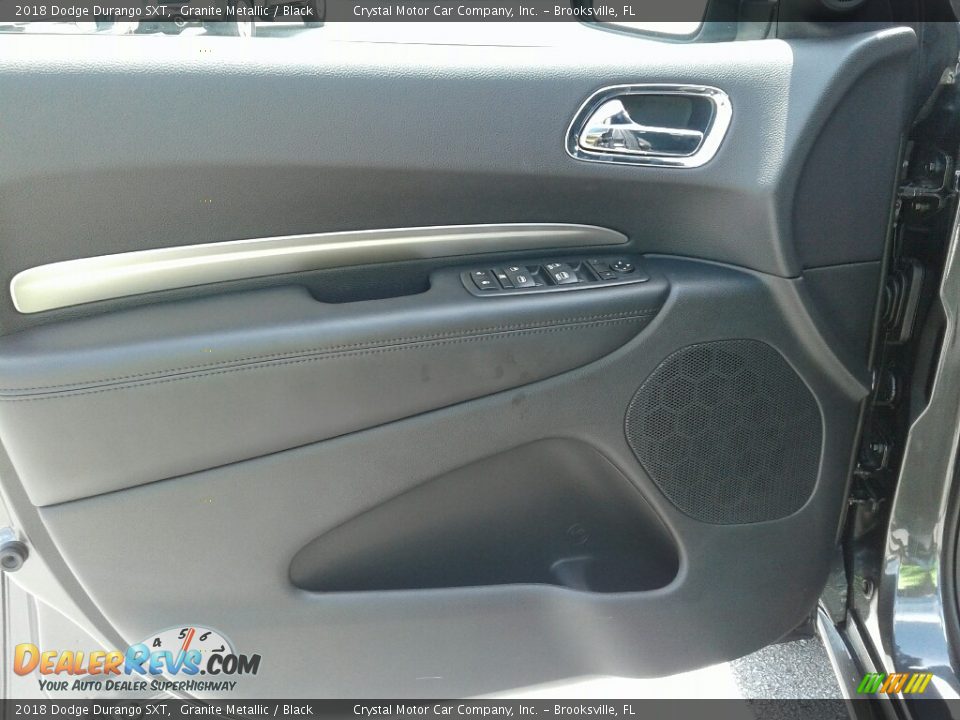 2018 Dodge Durango SXT Granite Metallic / Black Photo #17