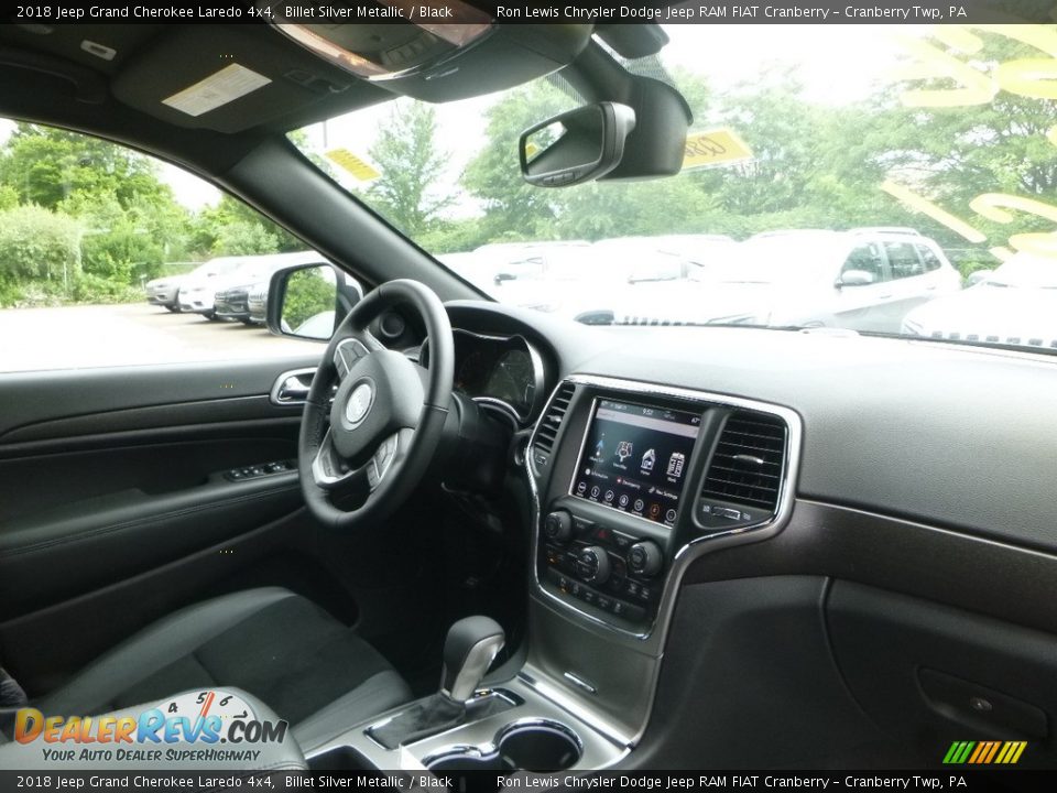 2018 Jeep Grand Cherokee Laredo 4x4 Billet Silver Metallic / Black Photo #10