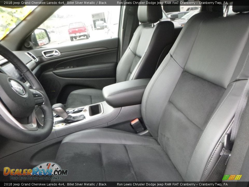 2018 Jeep Grand Cherokee Laredo 4x4 Billet Silver Metallic / Black Photo #11