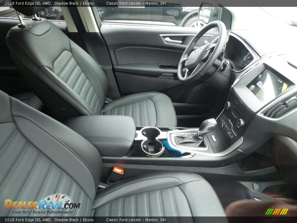 2018 Ford Edge SEL AWD Shadow Black / Ebony Photo #6