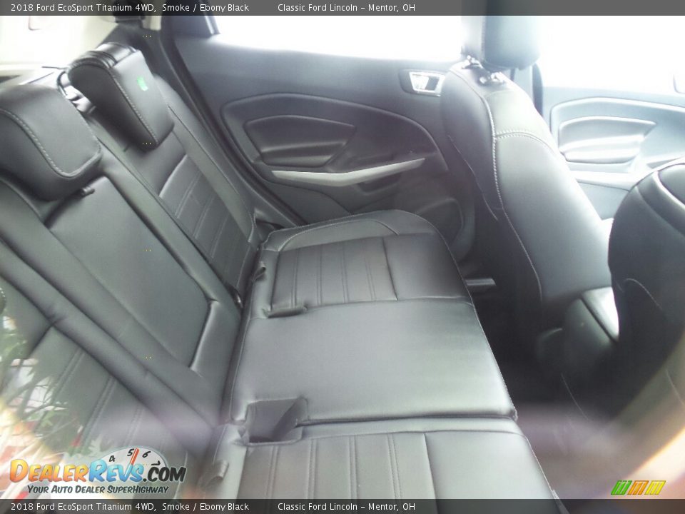 2018 Ford EcoSport Titanium 4WD Smoke / Ebony Black Photo #5