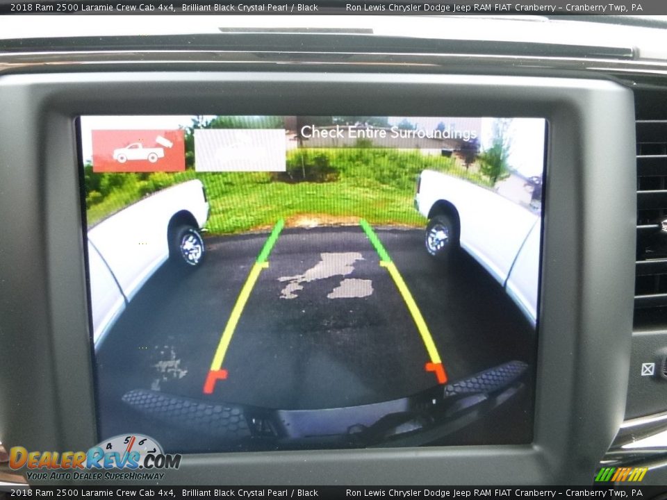2018 Ram 2500 Laramie Crew Cab 4x4 Brilliant Black Crystal Pearl / Black Photo #19