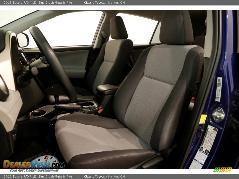 2015 Toyota RAV4 LE Blue Crush Metallic / Ash Photo #5