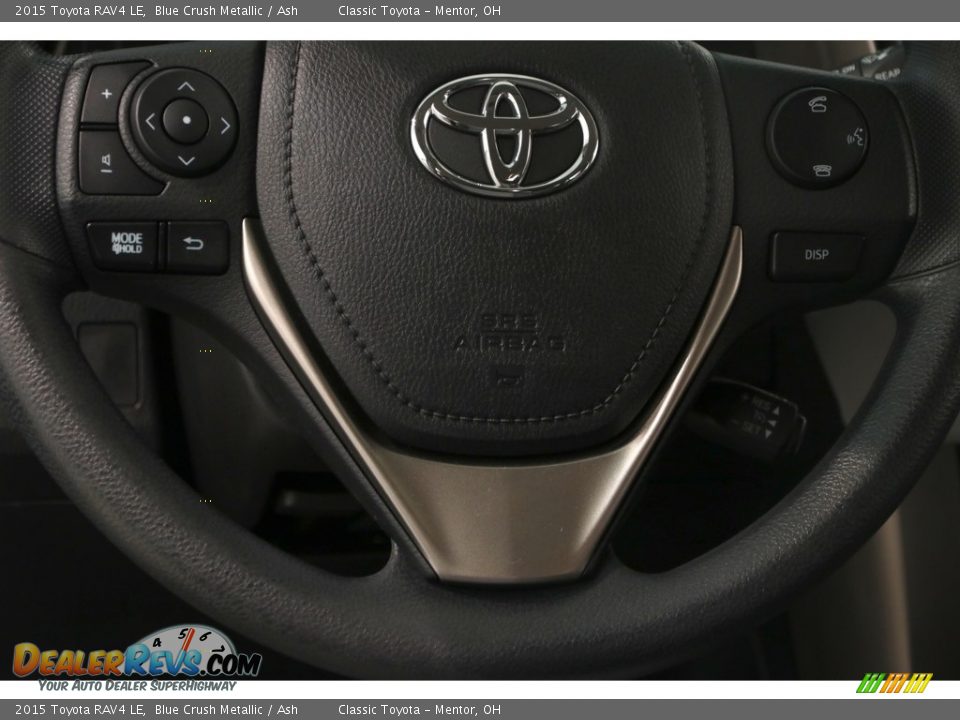 2015 Toyota RAV4 LE Blue Crush Metallic / Ash Photo #6