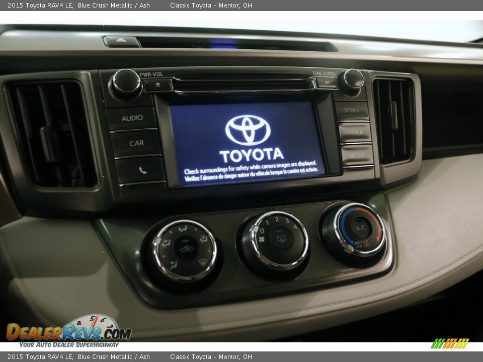2015 Toyota RAV4 LE Blue Crush Metallic / Ash Photo #8