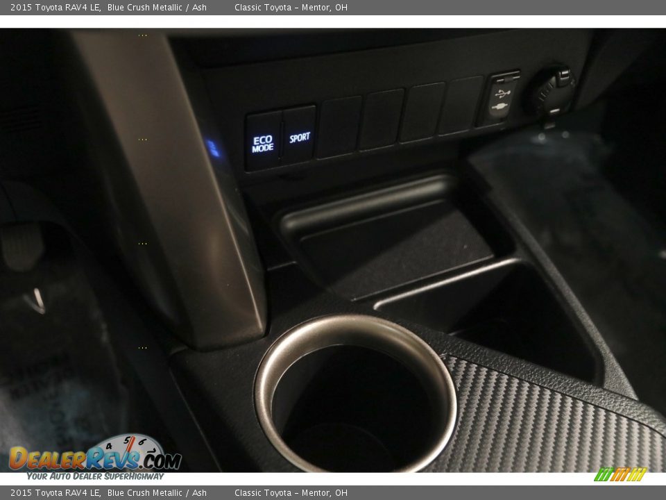 2015 Toyota RAV4 LE Blue Crush Metallic / Ash Photo #12