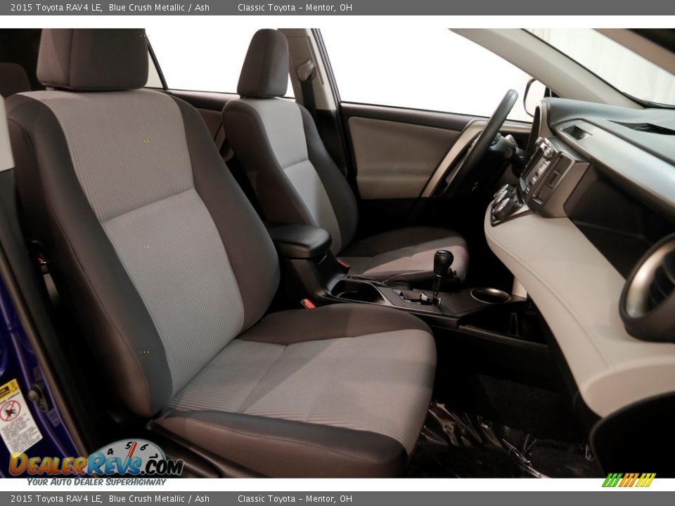2015 Toyota RAV4 LE Blue Crush Metallic / Ash Photo #14