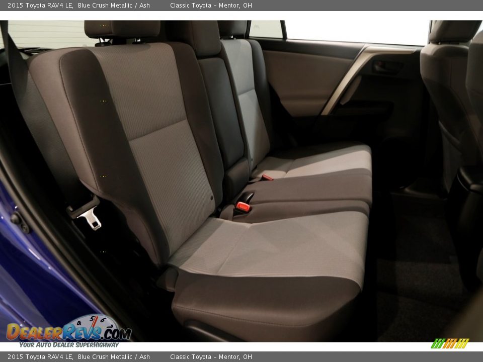 2015 Toyota RAV4 LE Blue Crush Metallic / Ash Photo #15