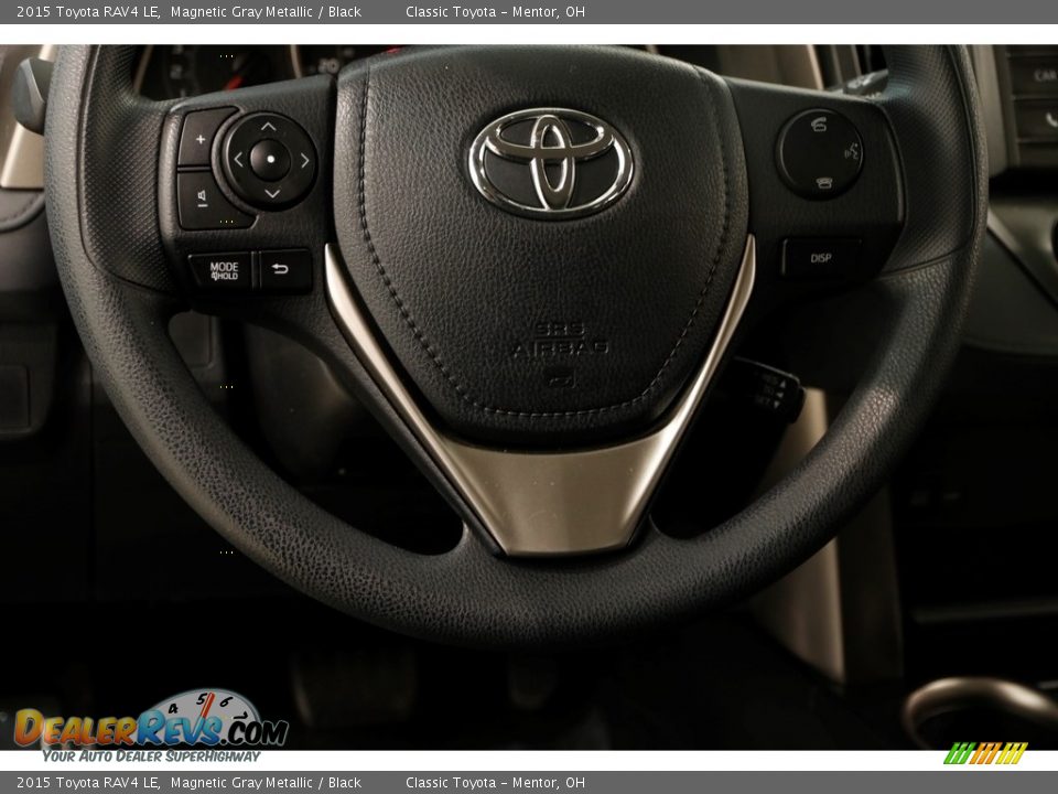 2015 Toyota RAV4 LE Magnetic Gray Metallic / Black Photo #6