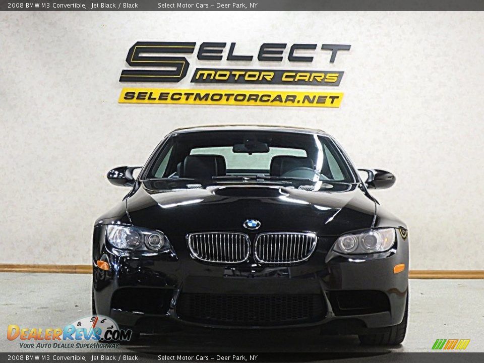2008 BMW M3 Convertible Jet Black / Black Photo #2