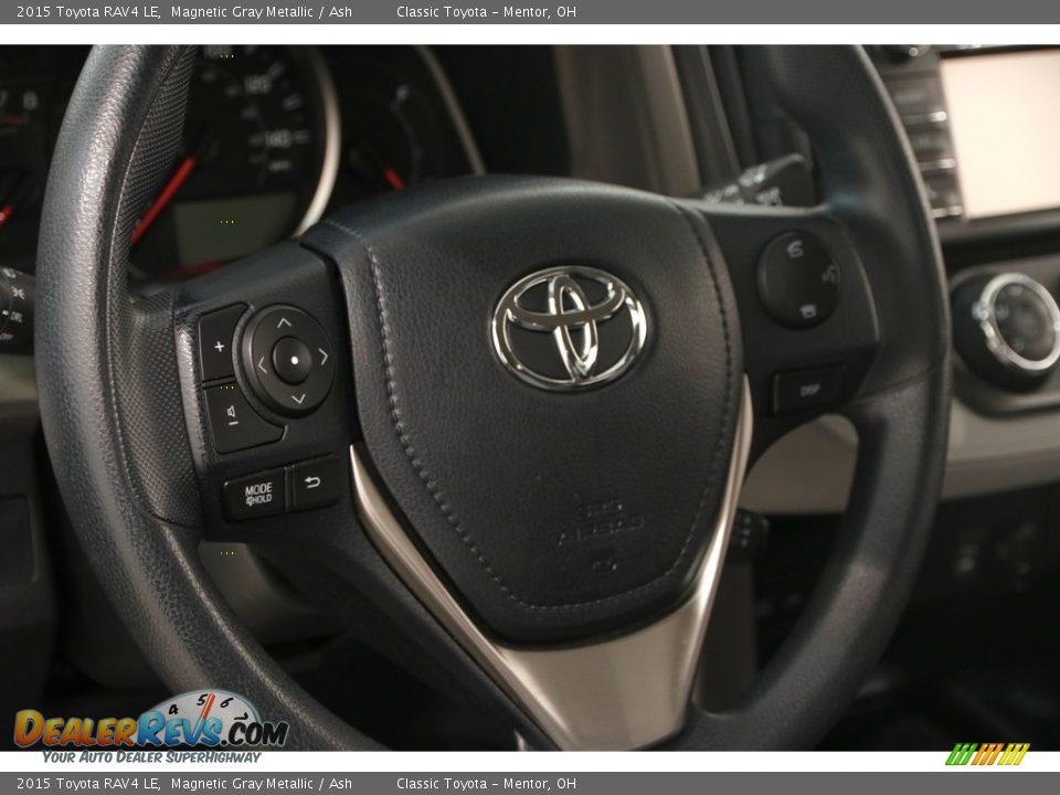 2015 Toyota RAV4 LE Magnetic Gray Metallic / Ash Photo #6