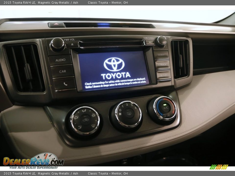 2015 Toyota RAV4 LE Magnetic Gray Metallic / Ash Photo #8