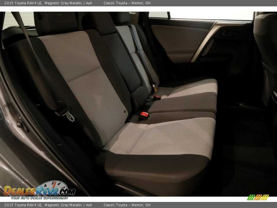2015 Toyota RAV4 LE Magnetic Gray Metallic / Ash Photo #15