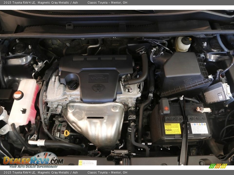 2015 Toyota RAV4 LE Magnetic Gray Metallic / Ash Photo #18