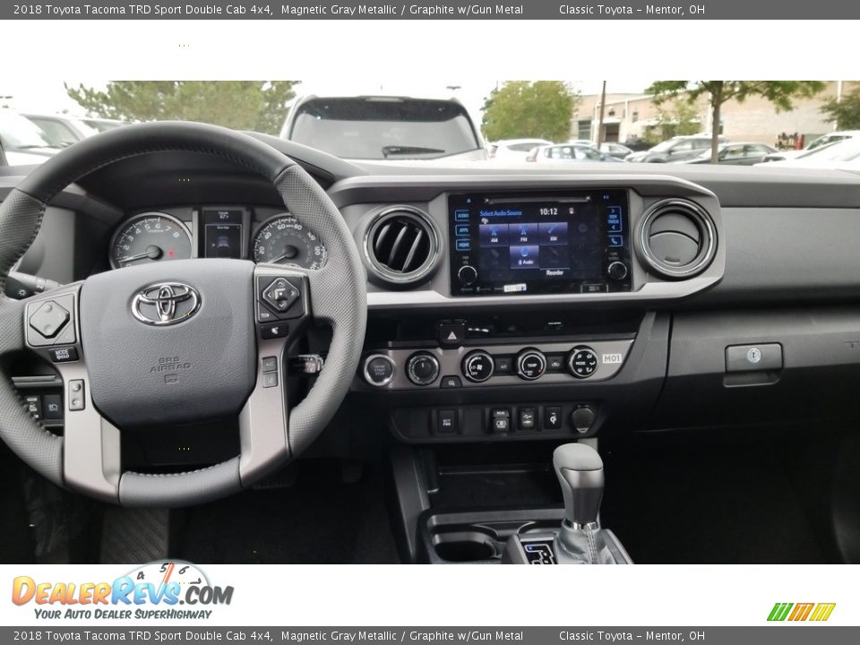 2018 Toyota Tacoma TRD Sport Double Cab 4x4 Magnetic Gray Metallic / Graphite w/Gun Metal Photo #5