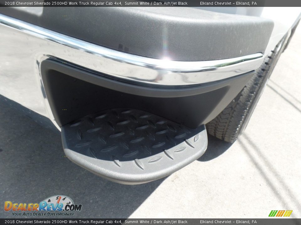 2018 Chevrolet Silverado 2500HD Work Truck Regular Cab 4x4 Summit White / Dark Ash/Jet Black Photo #11