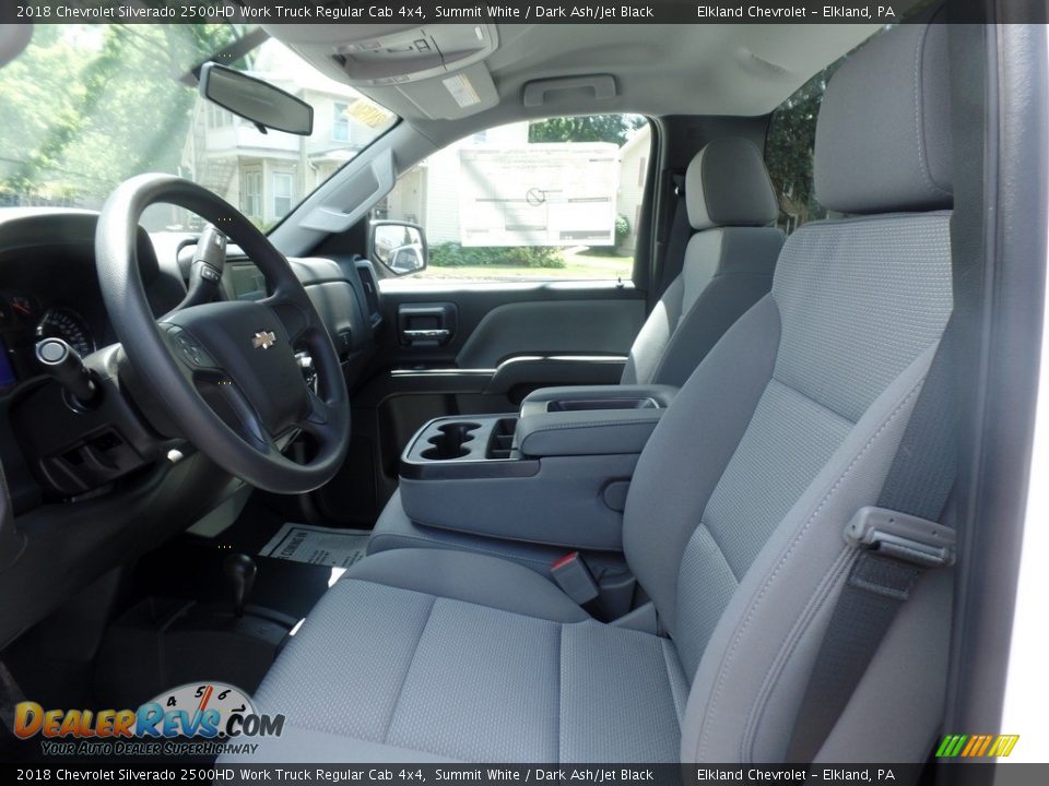 2018 Chevrolet Silverado 2500HD Work Truck Regular Cab 4x4 Summit White / Dark Ash/Jet Black Photo #15