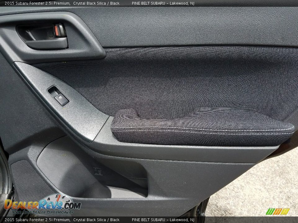 2015 Subaru Forester 2.5i Premium Crystal Black Silica / Black Photo #14