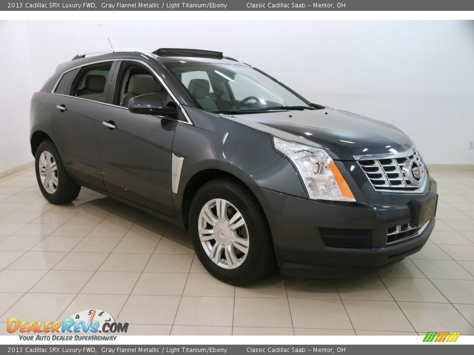 2013 Cadillac SRX Luxury FWD Gray Flannel Metallic / Light Titanium/Ebony Photo #1