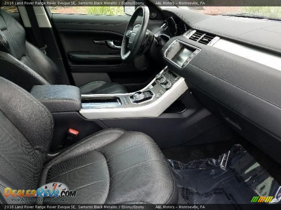 2016 Land Rover Range Rover Evoque SE Santorini Black Metalllic / Ebony/Ebony Photo #2