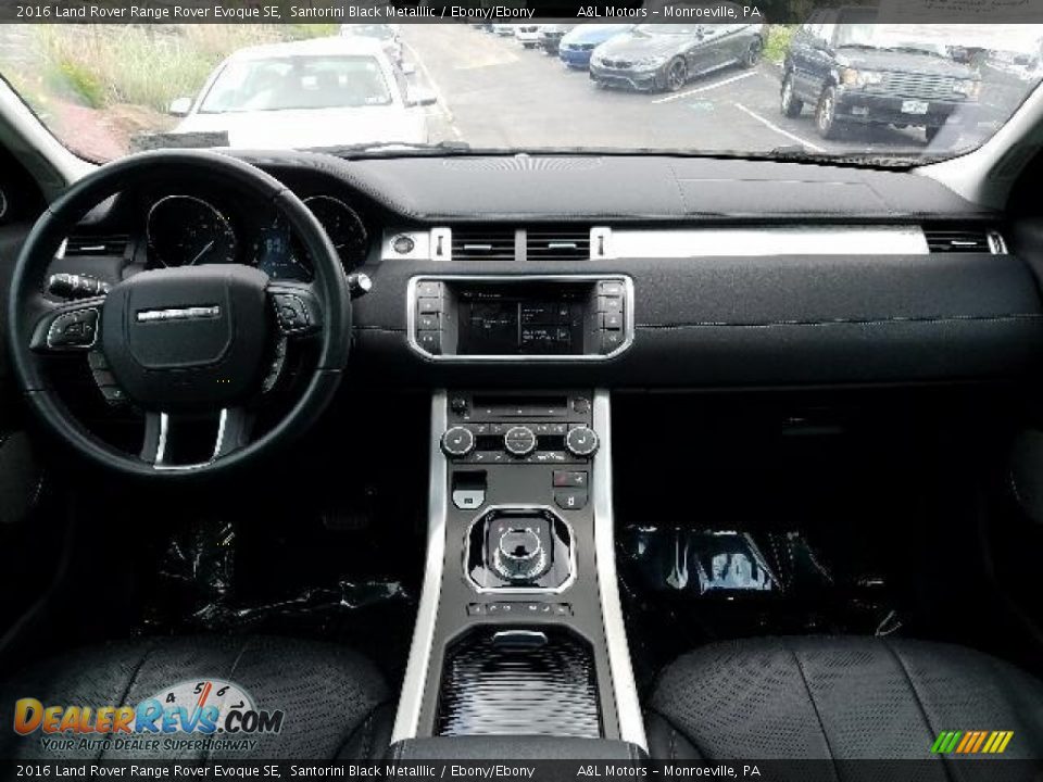2016 Land Rover Range Rover Evoque SE Santorini Black Metalllic / Ebony/Ebony Photo #3