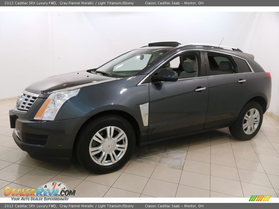 2013 Cadillac SRX Luxury FWD Gray Flannel Metallic / Light Titanium/Ebony Photo #3