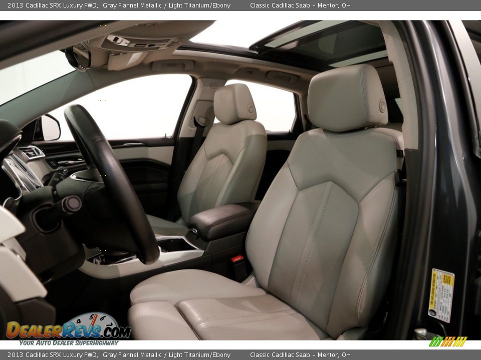 2013 Cadillac SRX Luxury FWD Gray Flannel Metallic / Light Titanium/Ebony Photo #5