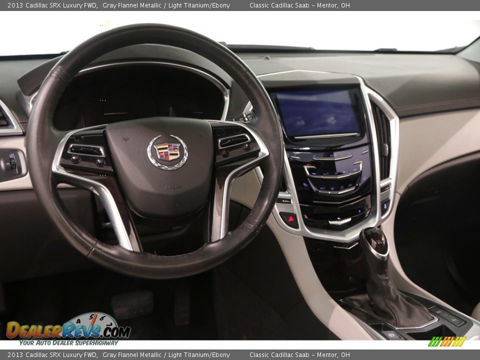 2013 Cadillac SRX Luxury FWD Gray Flannel Metallic / Light Titanium/Ebony Photo #6