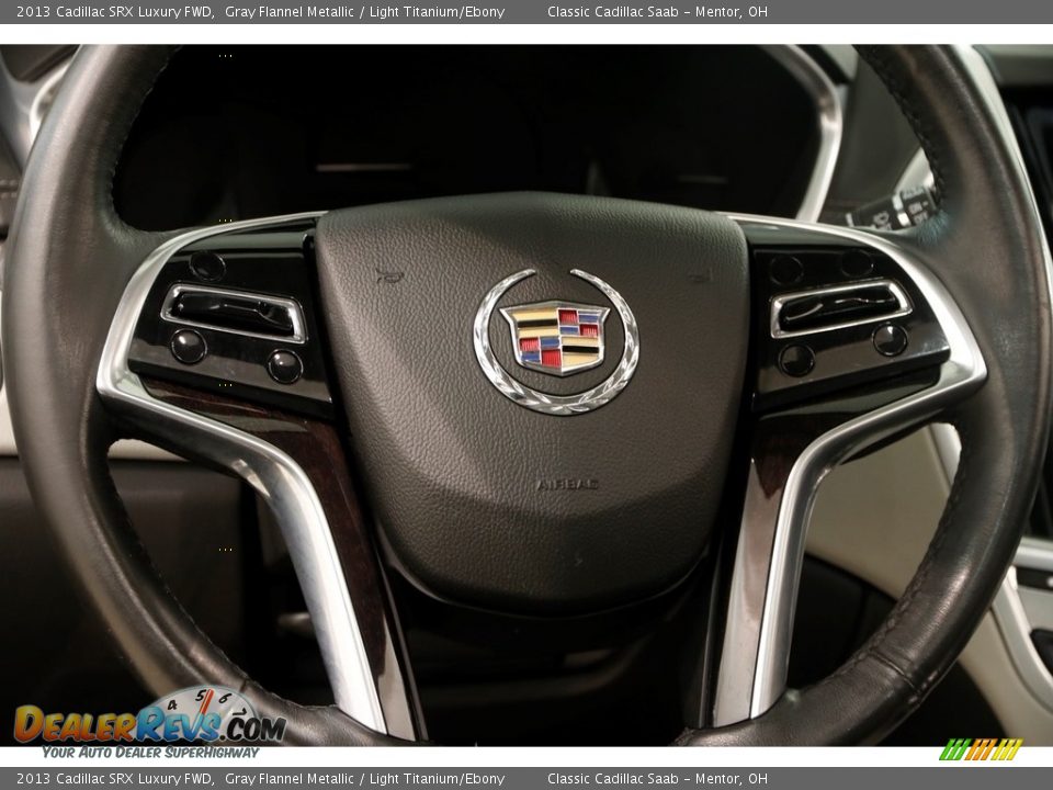 2013 Cadillac SRX Luxury FWD Gray Flannel Metallic / Light Titanium/Ebony Photo #7