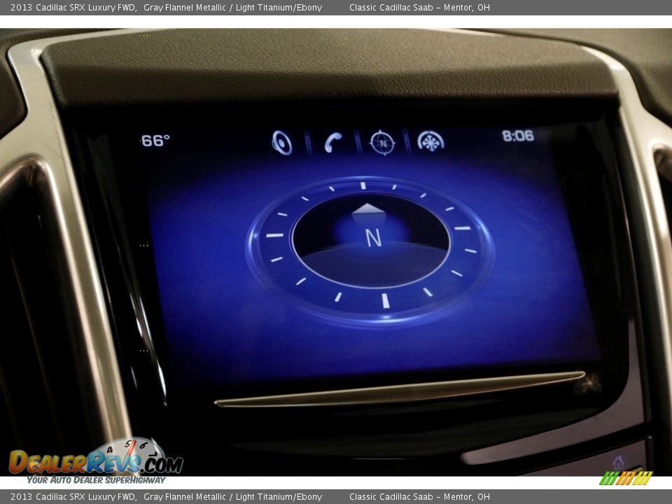 2013 Cadillac SRX Luxury FWD Gray Flannel Metallic / Light Titanium/Ebony Photo #12