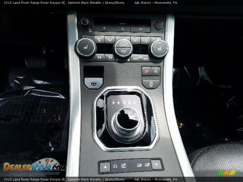 2016 Land Rover Range Rover Evoque SE Santorini Black Metalllic / Ebony/Ebony Photo #14