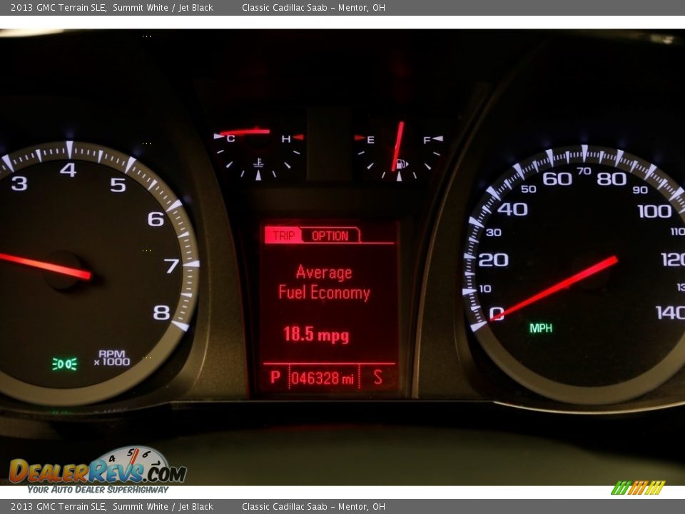 2013 GMC Terrain SLE Summit White / Jet Black Photo #7