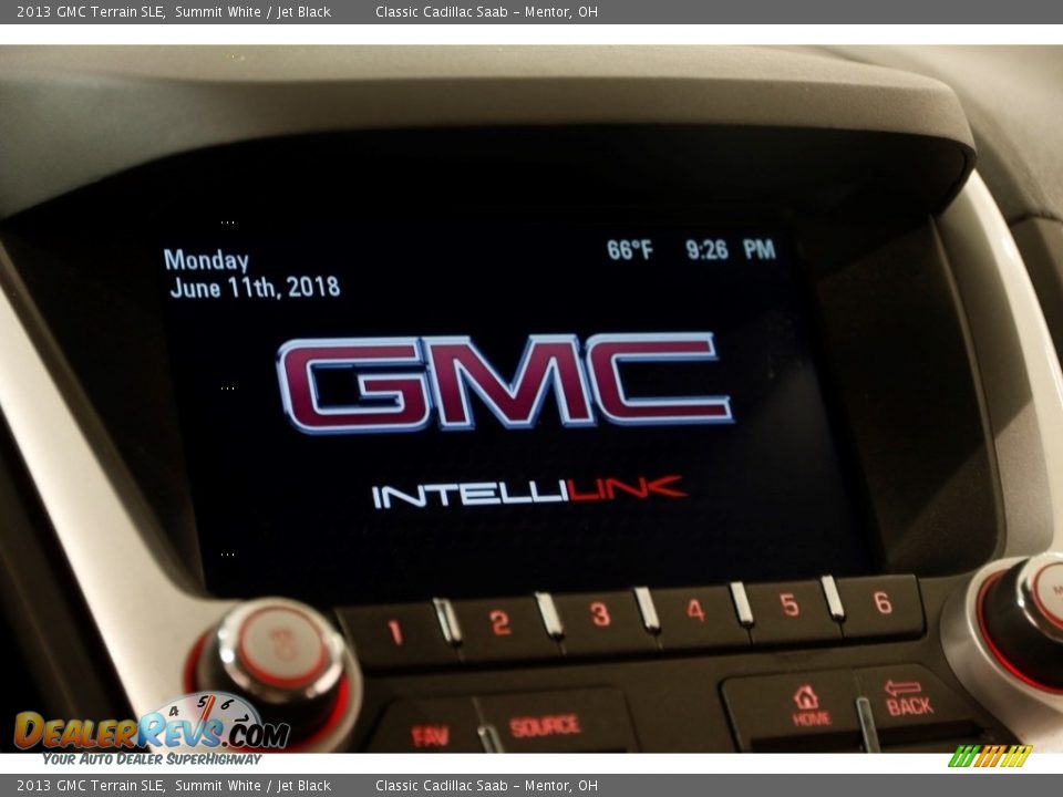 2013 GMC Terrain SLE Summit White / Jet Black Photo #9
