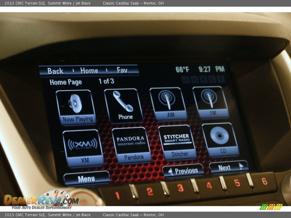 2013 GMC Terrain SLE Summit White / Jet Black Photo #10