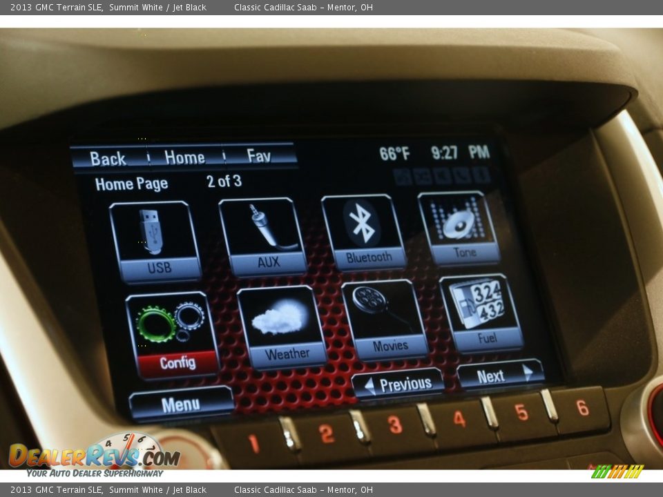2013 GMC Terrain SLE Summit White / Jet Black Photo #11