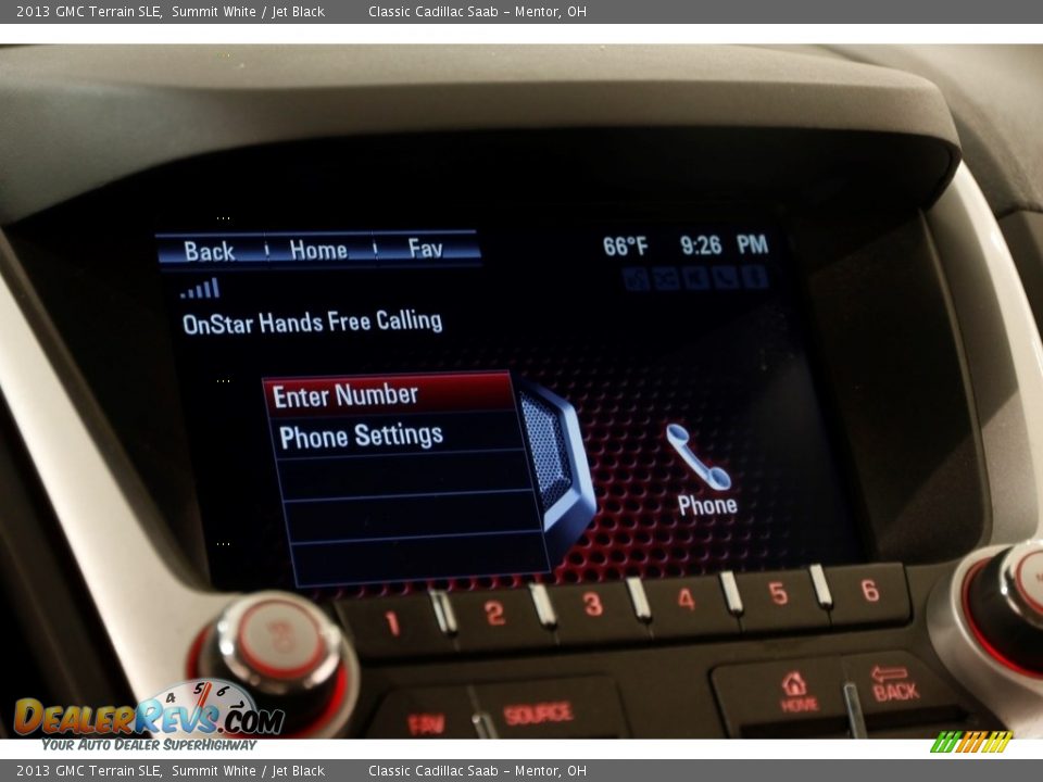 2013 GMC Terrain SLE Summit White / Jet Black Photo #13