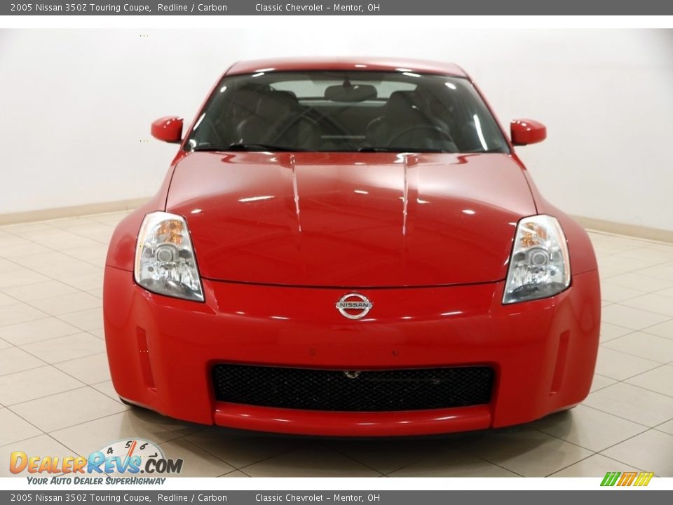 2005 Nissan 350Z Touring Coupe Redline / Carbon Photo #2