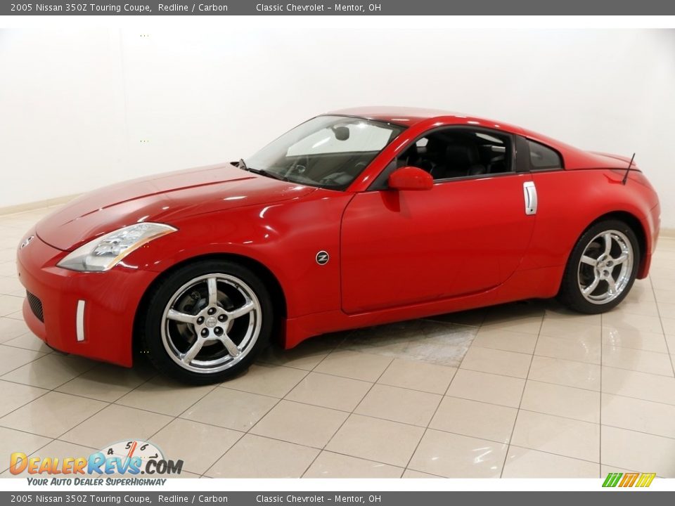 2005 Nissan 350Z Touring Coupe Redline / Carbon Photo #3