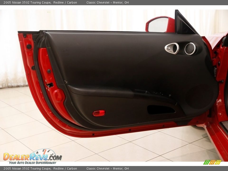 2005 Nissan 350Z Touring Coupe Redline / Carbon Photo #4