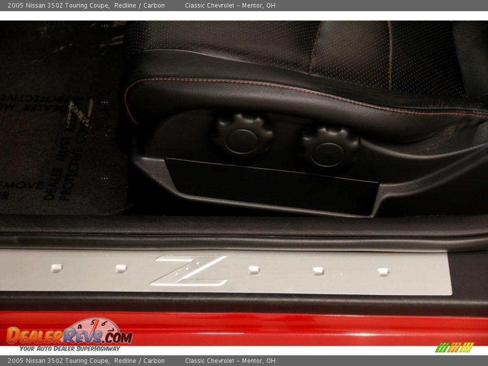 2005 Nissan 350Z Touring Coupe Redline / Carbon Photo #5