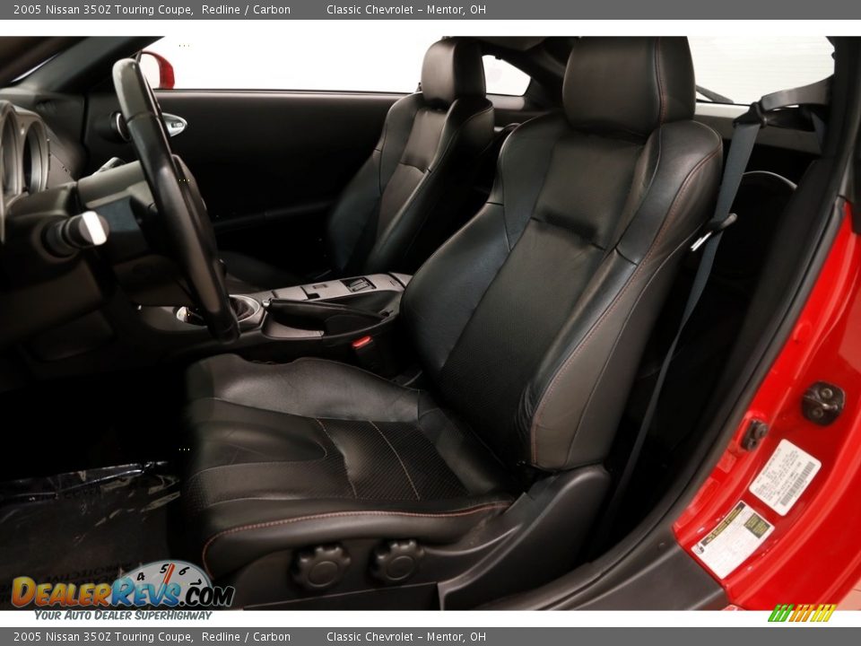 2005 Nissan 350Z Touring Coupe Redline / Carbon Photo #6