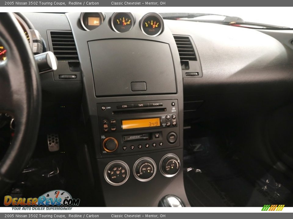 2005 Nissan 350Z Touring Coupe Redline / Carbon Photo #9