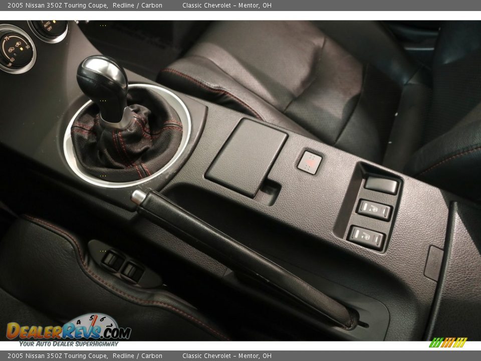 2005 Nissan 350Z Touring Coupe Redline / Carbon Photo #13