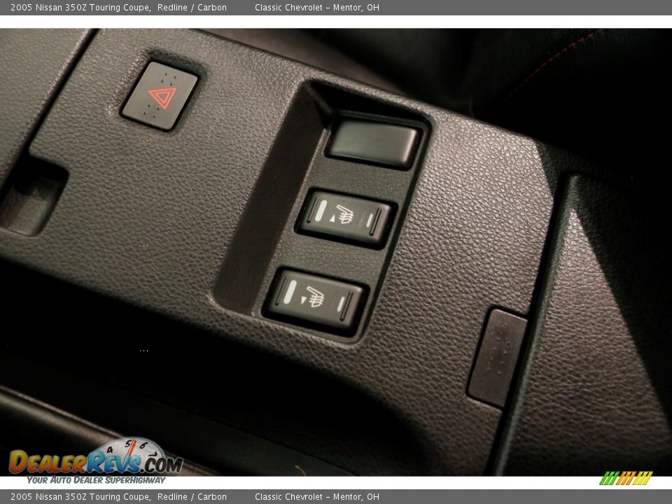 2005 Nissan 350Z Touring Coupe Redline / Carbon Photo #14
