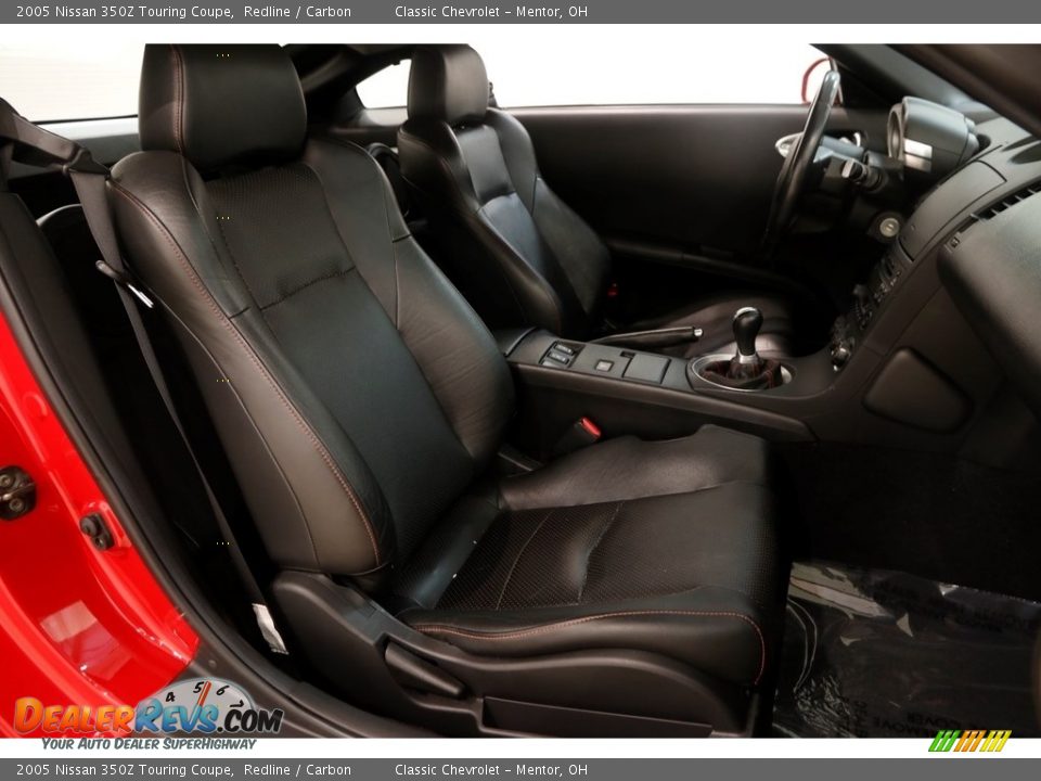 2005 Nissan 350Z Touring Coupe Redline / Carbon Photo #15
