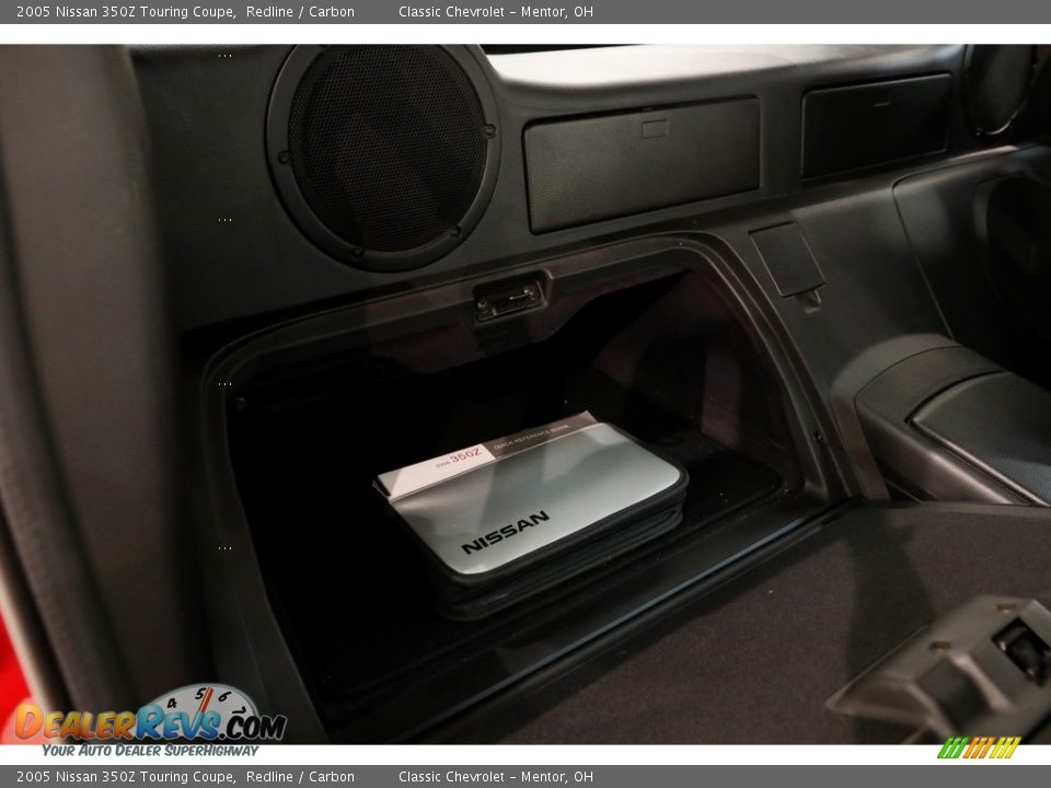 2005 Nissan 350Z Touring Coupe Redline / Carbon Photo #17