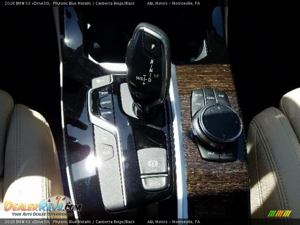 2018 BMW X3 xDrive30i Phytonic Blue Metallic / Canberra Beige/Black Photo #10