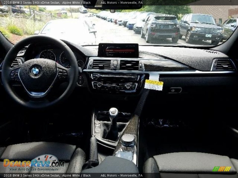 2018 BMW 3 Series 340i xDrive Sedan Alpine White / Black Photo #4