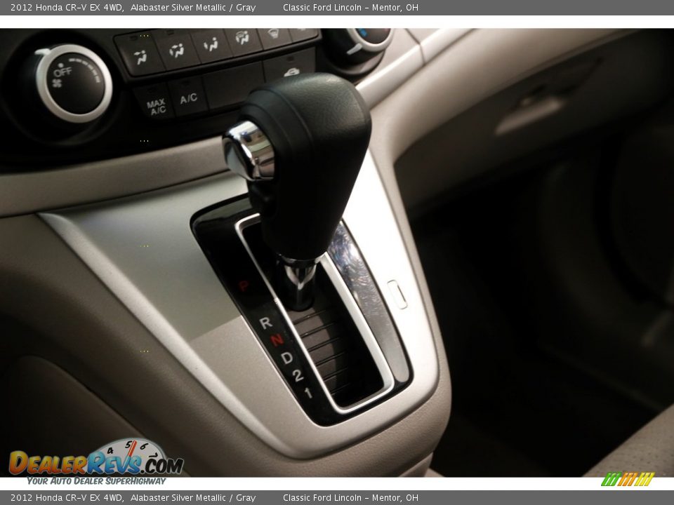 2012 Honda CR-V EX 4WD Alabaster Silver Metallic / Gray Photo #18