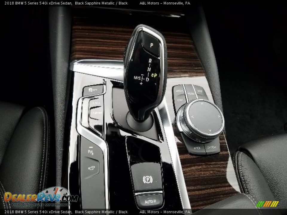 2018 BMW 5 Series 540i xDrive Sedan Black Sapphire Metallic / Black Photo #13